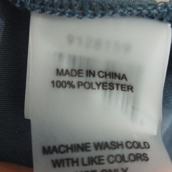 E4 Vince Camuto XS slate blue off shoulder top - Picture 11 of 11